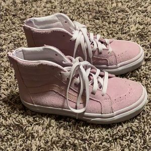 Pink High Top Vans girls sz 13